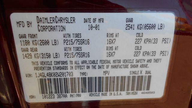 2002 Jeep Liberty Elk Conversion Van