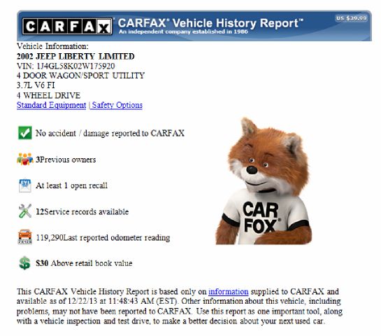 2002 Jeep Liberty Super