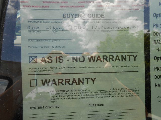 2002 Jeep Liberty Elk Conversion Van