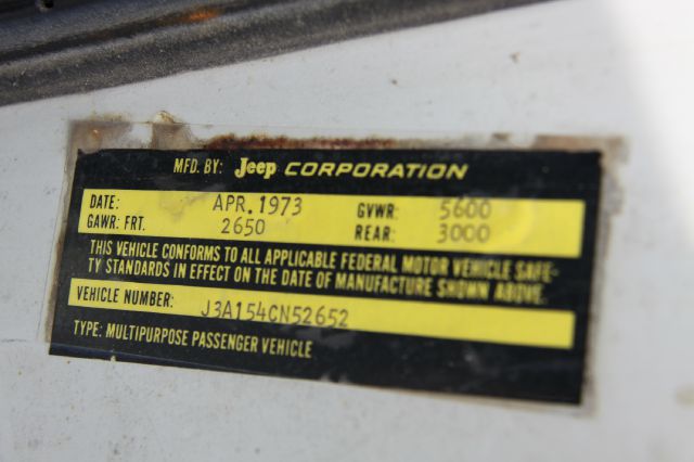 1973 Jeep Wagoneer Unknown