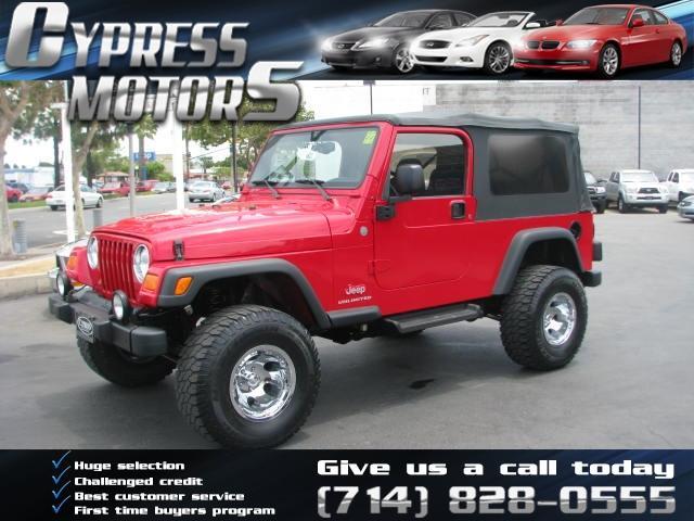 2004 Jeep Wrangler Unlimited 2500 LS 4x2