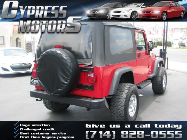 2004 Jeep Wrangler Unlimited 2500 LS 4x2