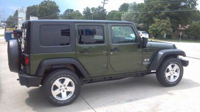 2008 Jeep Wrangler Unlimited 1500 Extended Cargo Clean