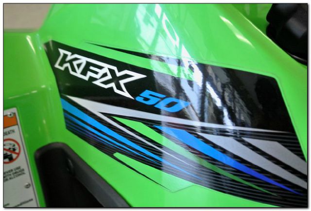 2014 Kawasaki KFX 50 ATV 3.6l DI W/nav