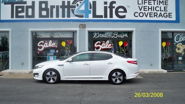 2012 Kia Optima Hybrid 4DR SE (roof)