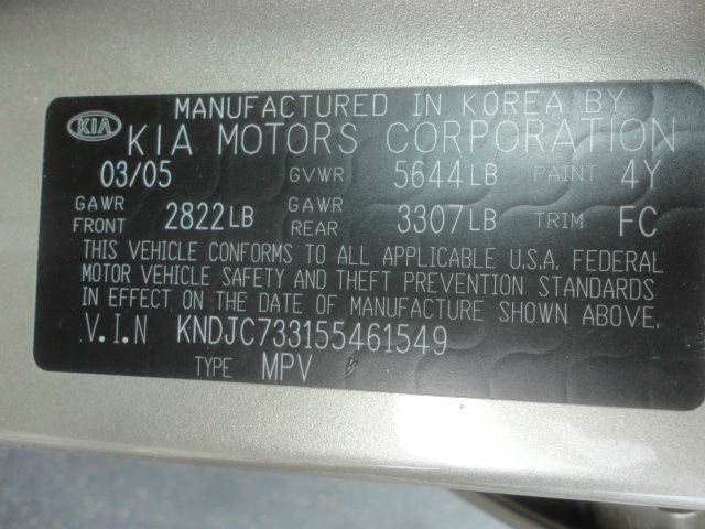 2005 Kia Sorento Unknown