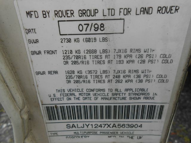 1999 Land Rover Discovery LT Z71, Crewcab, Moonroof