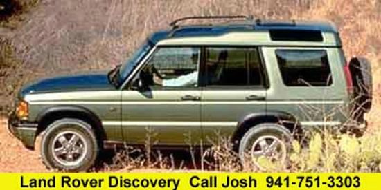 2001 Land Rover Discovery II 4WD 1500 4x4 SUV
