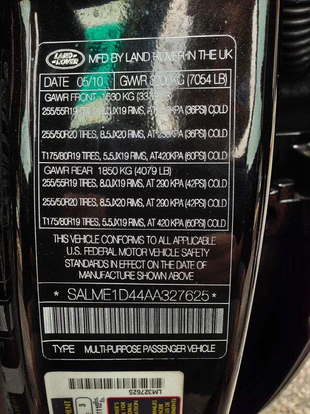 2010 Land Rover Range Rover Talladega 5