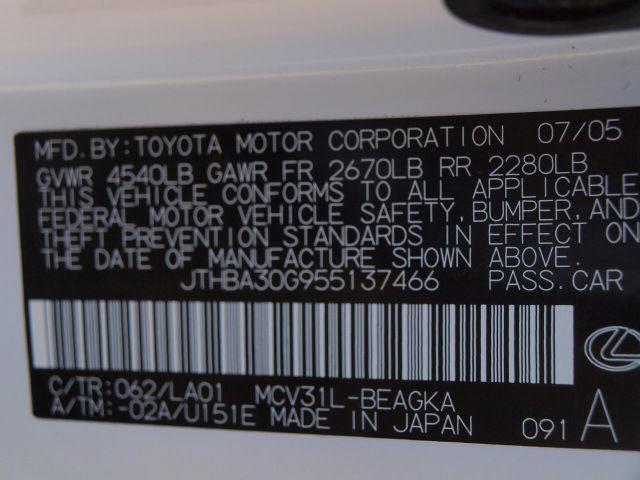 2005 Lexus ES 330 Sport 4x4