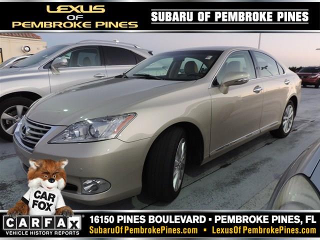 2011 Lexus ES 350 SE Sedan