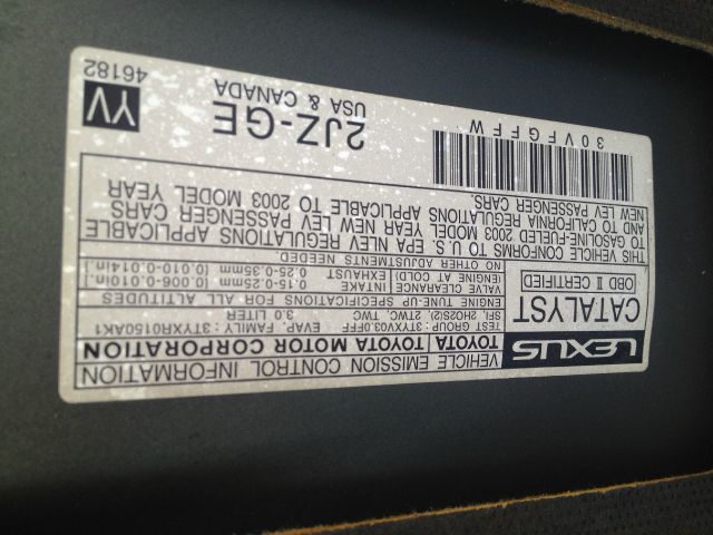 2003 Lexus GS 300 Base Sletruck