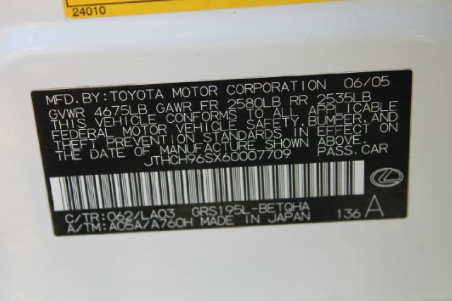 2006 Lexus GS 300 LXi Minivan