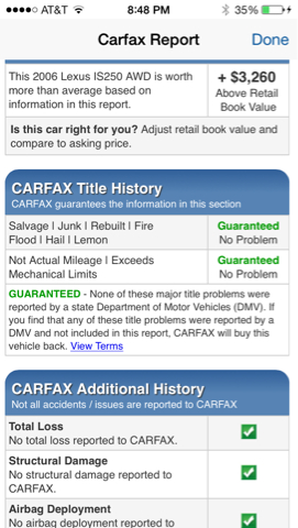 2006 Lexus IS 250 4WD 4-door Sport/entertainment Pkg