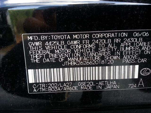 2006 Lexus IS 250 4X4 Crew Cab Super Duty Lariat