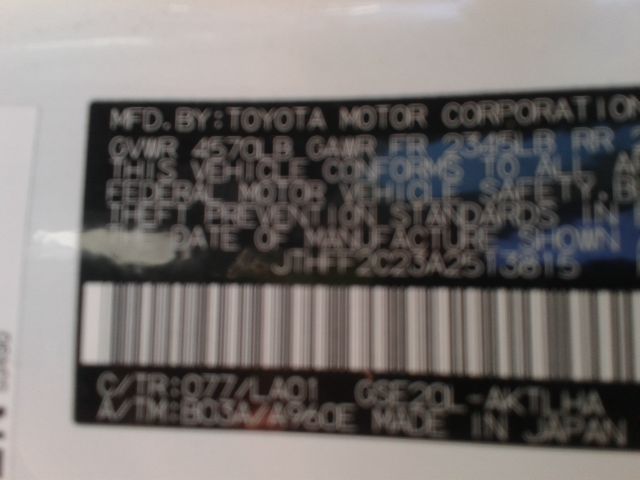 2010 Lexus IS 250C LT w/XM