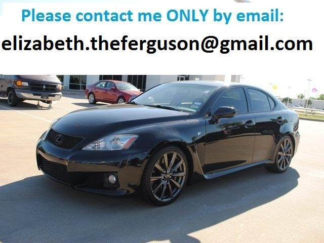 2008 Lexus IS F CXL Moonroof Heated Leather