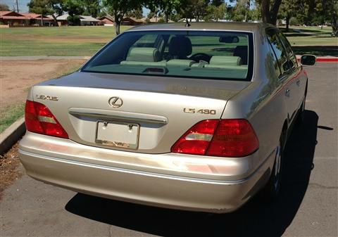2001 Lexus LS 430 3.5tl W/tech Pkg