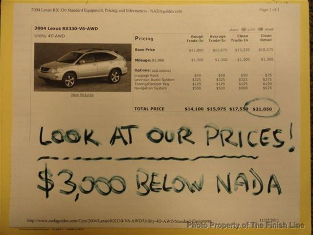 2004 Lexus RX 330 Regular Cab, Automatic