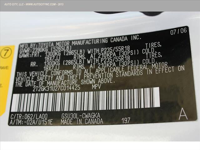 2007 Lexus RX 350 Unknown