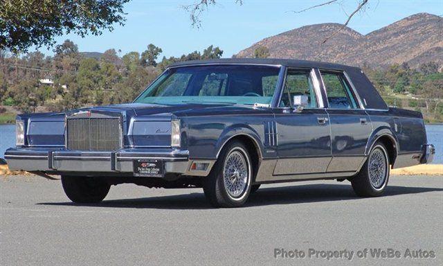 1983 Lincoln Continental 3.5tl W/tech Pkg