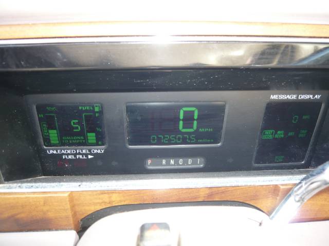 1992 Lincoln Continental DOWN 4.9 WAC