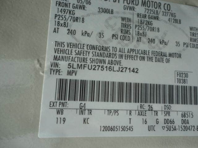 2006 Lincoln Navigator Unknown