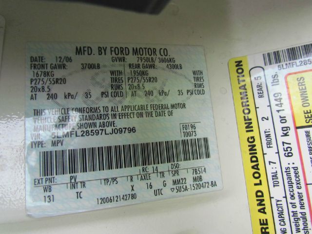 2007 Lincoln Navigator L Ram 3500 Diesel 2-WD