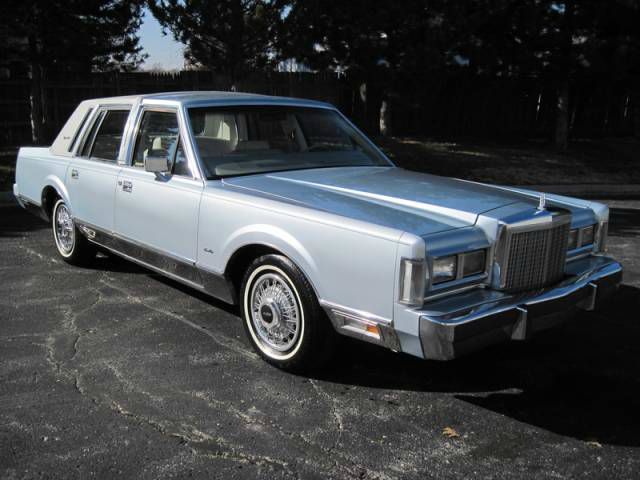 1985 Lincoln Town Car 3.5tl W/tech Pkg