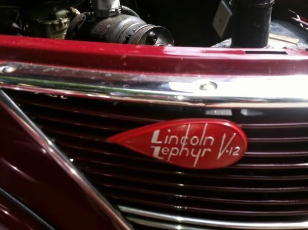 1937 Lincoln Zepher Unknown