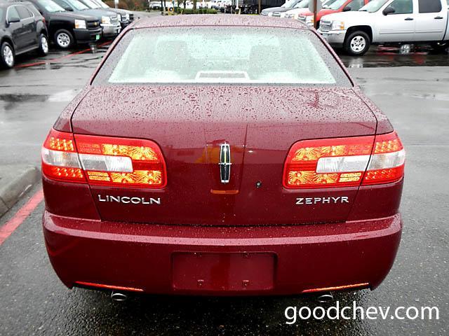 2006 Lincoln ZEPHYR Coupe