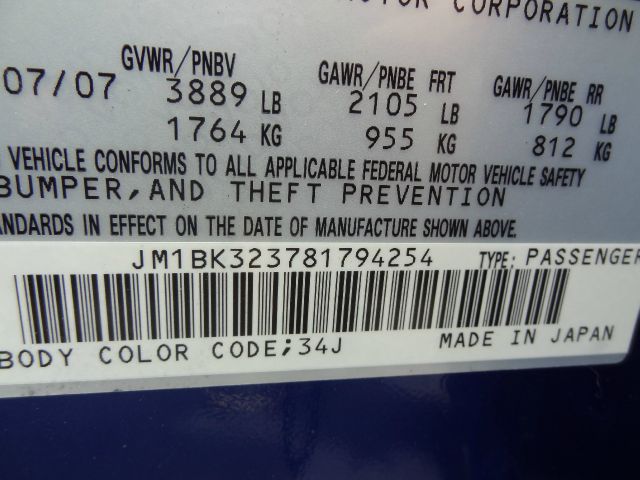 2008 Mazda 3 Super Clean LOW Miles