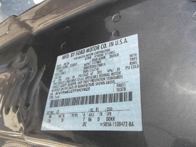 2007 Mazda B-Series 2