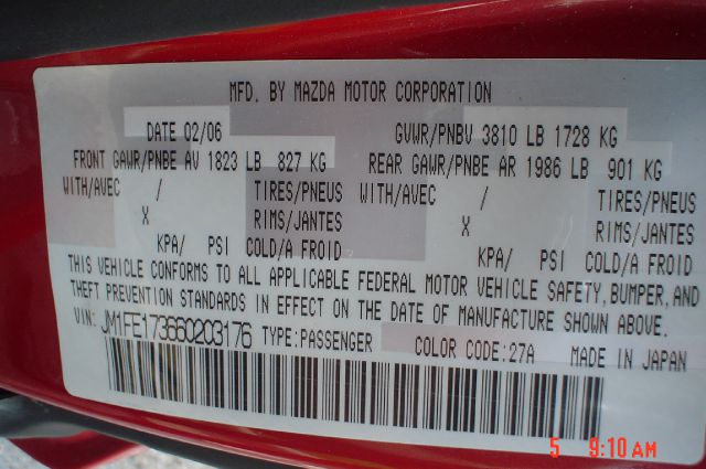 2006 Mazda RX-8 Unknown