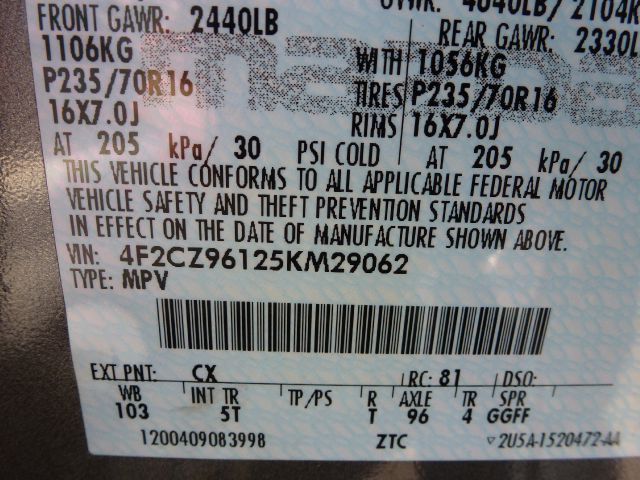 2005 Mazda Tribute Heritage Edition