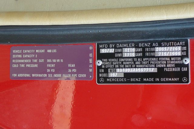 1987 Mercedes-Benz 560 LS S