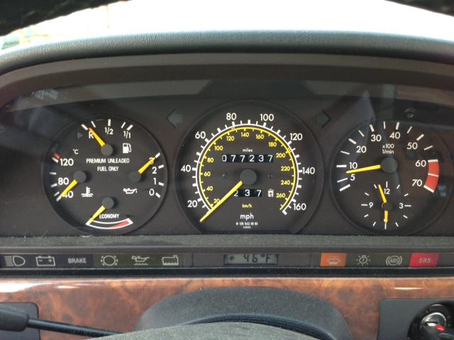 1989 Mercedes-Benz 560 Unknown