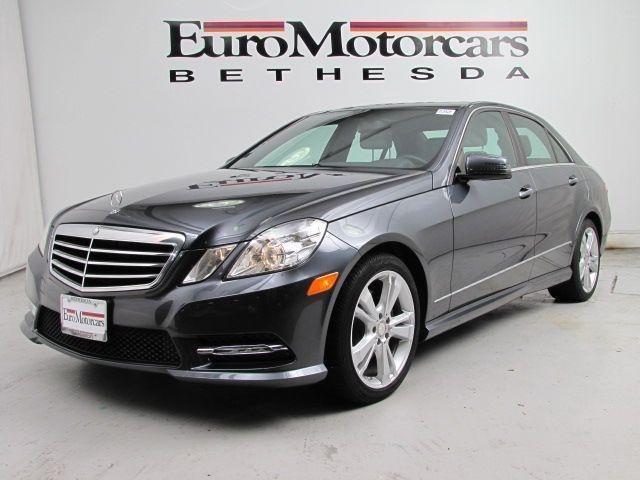 2013 Mercedes-Benz E-Class SE Sport