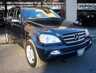 2003 Mercedes-Benz M Class W/ Navires