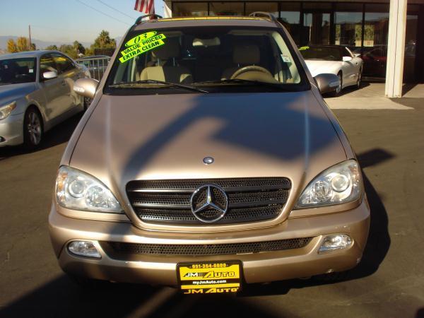 2003 Mercedes-Benz M Class SES 5dr