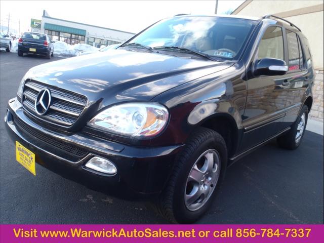 2004 Mercedes-Benz M Class SES 5dr