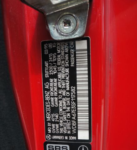 1995 Mercedes-Benz SL-Class S/crw