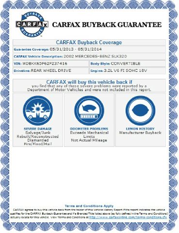 2002 Mercedes-Benz SLK-Class Crew Cab FX4 4WD