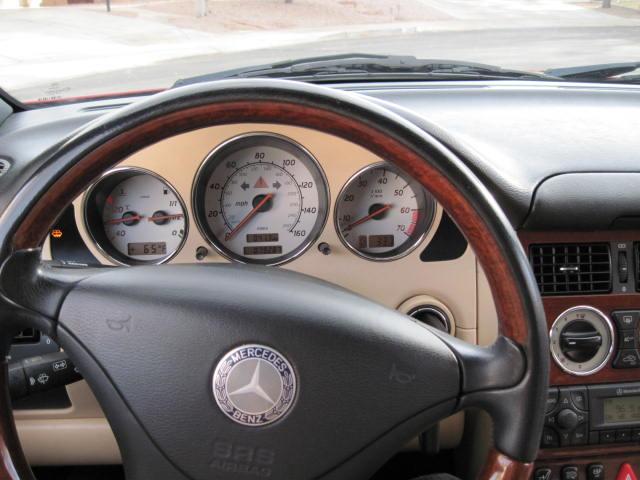 2004 Mercedes-Benz SLK Class Navigation Package Sedan