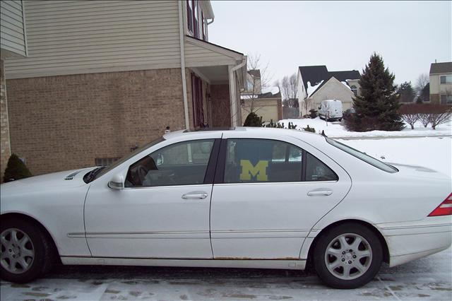 2000 Mercedes-Benz S Class EX W-leather