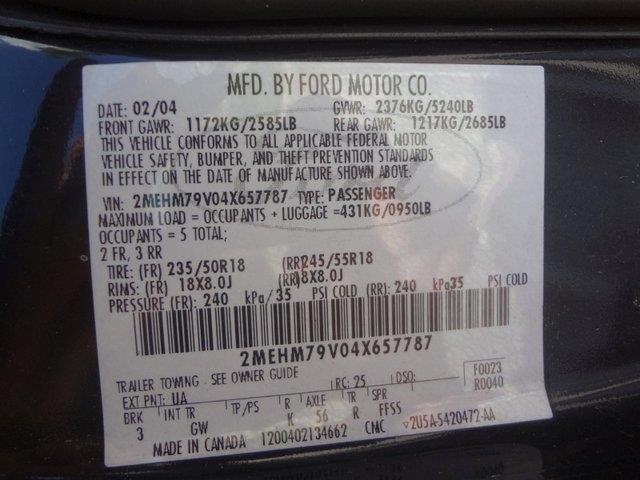 2004 Mercury Marauder Unknown