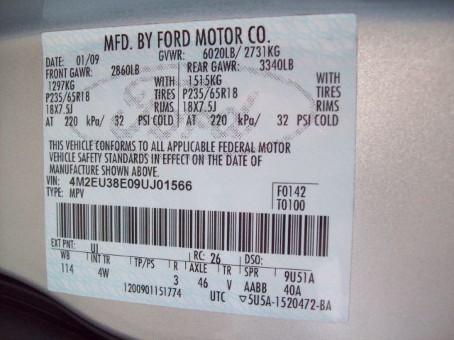 2009 Mercury Mountaineer Sportw/sunroof, ONE Owner