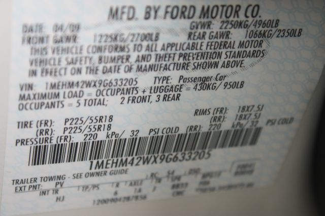 2009 Mercury Sable 3.5rl