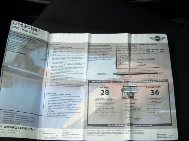 2005 Mini Cooper Base