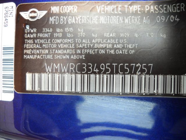 2005 Mini Cooper Base